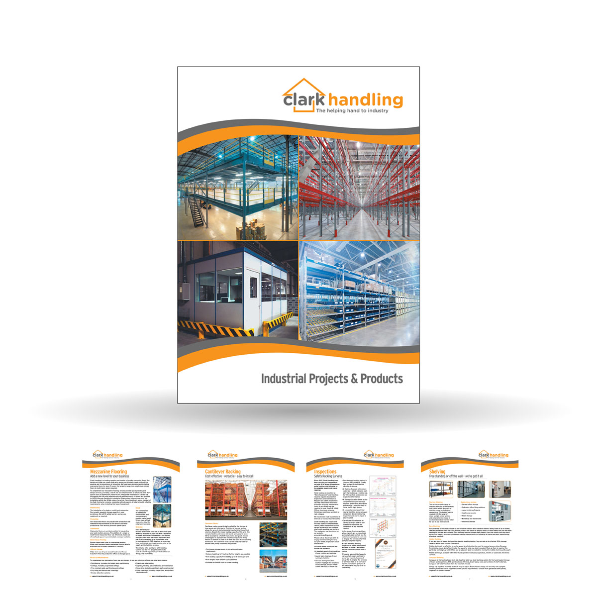 Clark handling Brochure Design